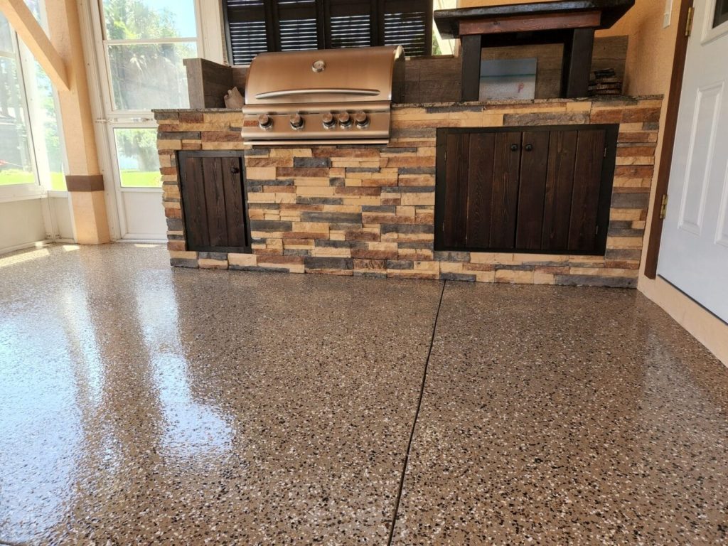 Epoxy flooring and concrete contractor services in Central Florida