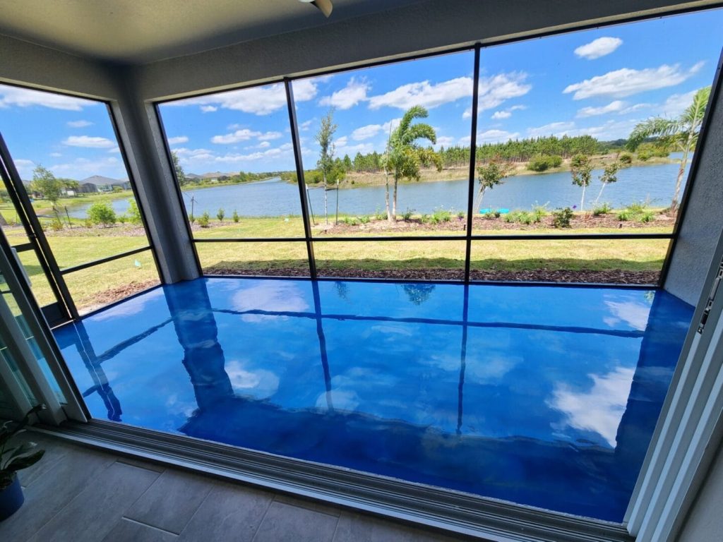 Epoxy flooring and concrete contractor services in Central Florida