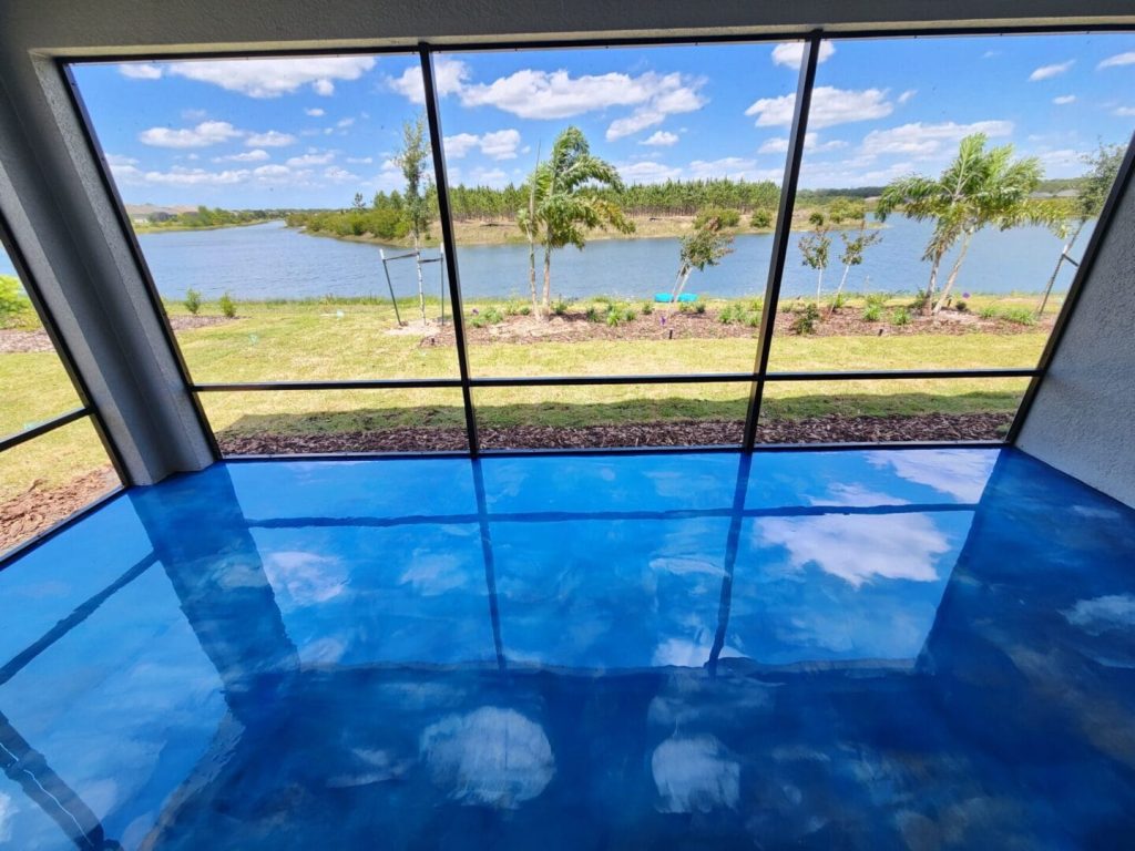 Epoxy flooring and concrete contractor services in Central Florida