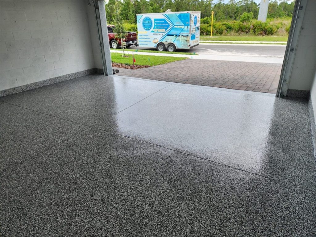 Epoxy flooring and concrete contractor services in Central Florida