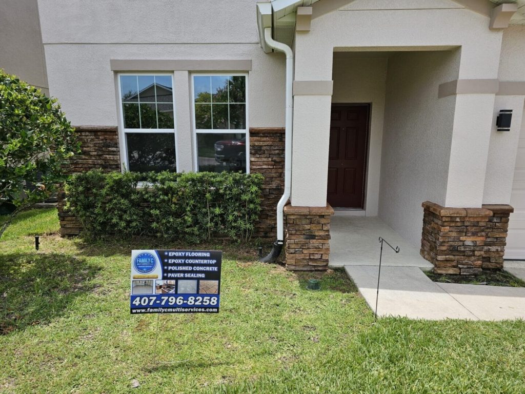 Epoxy flooring and concrete contractor services in Central Florida