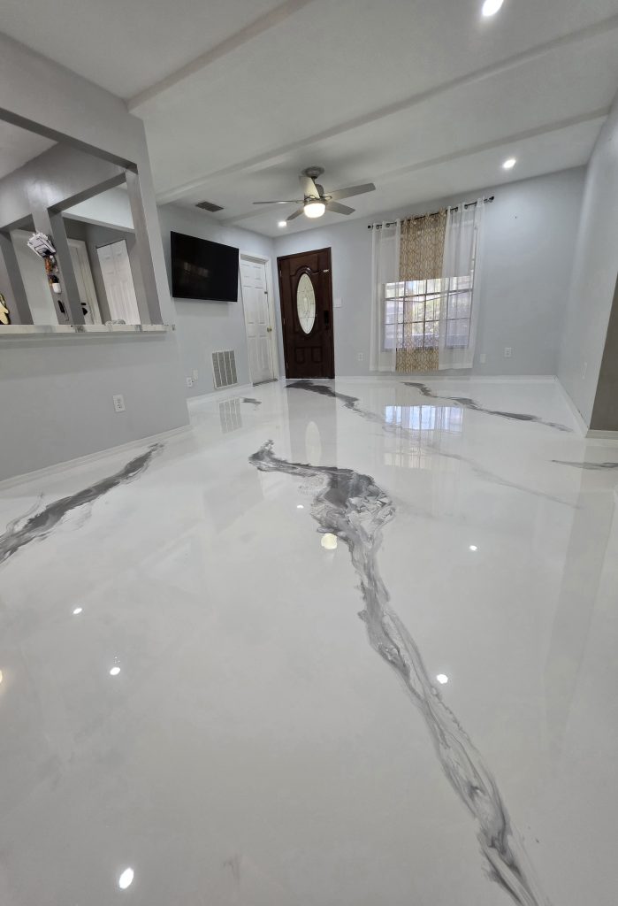 Epoxy flooring and concrete contractor services in Central Florida