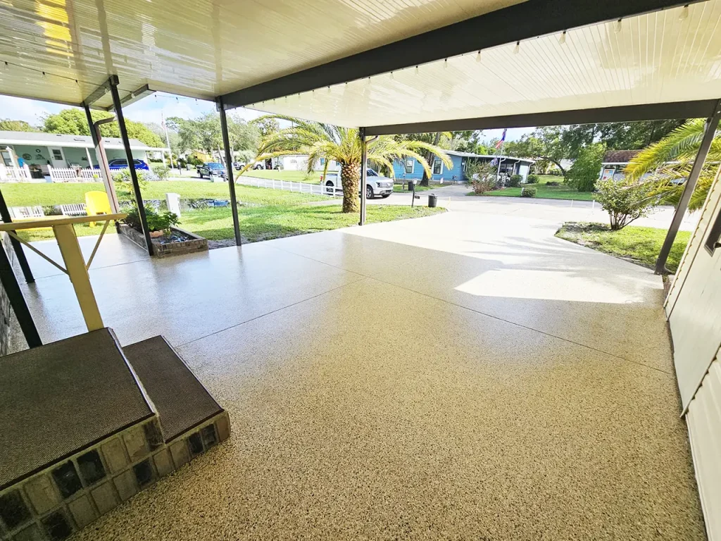 Epoxy flooring and concrete contractor services in Central Florida