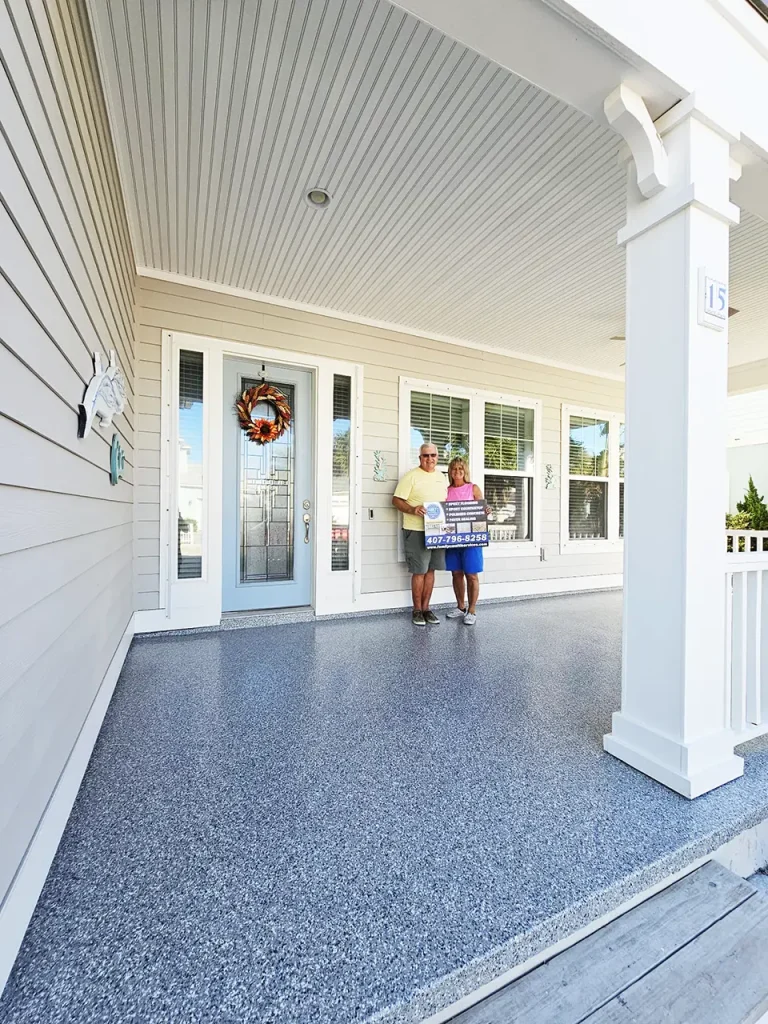 Epoxy flooring and concrete contractor services in Central Florida