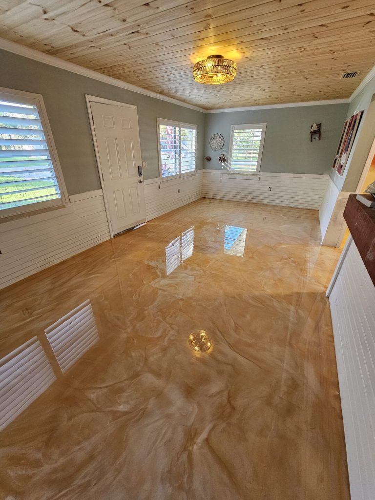 Epoxy flooring and concrete contractor services in Central Florida