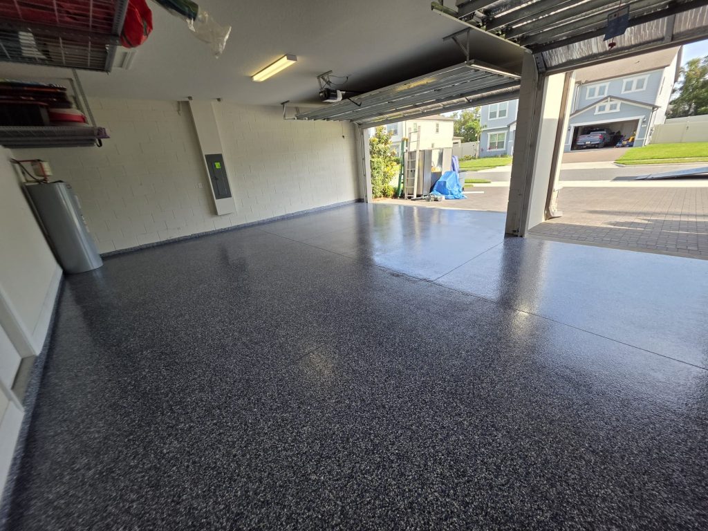 Epoxy flooring and concrete contractor services in Central Florida
