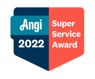 Angi Super Service Award badge